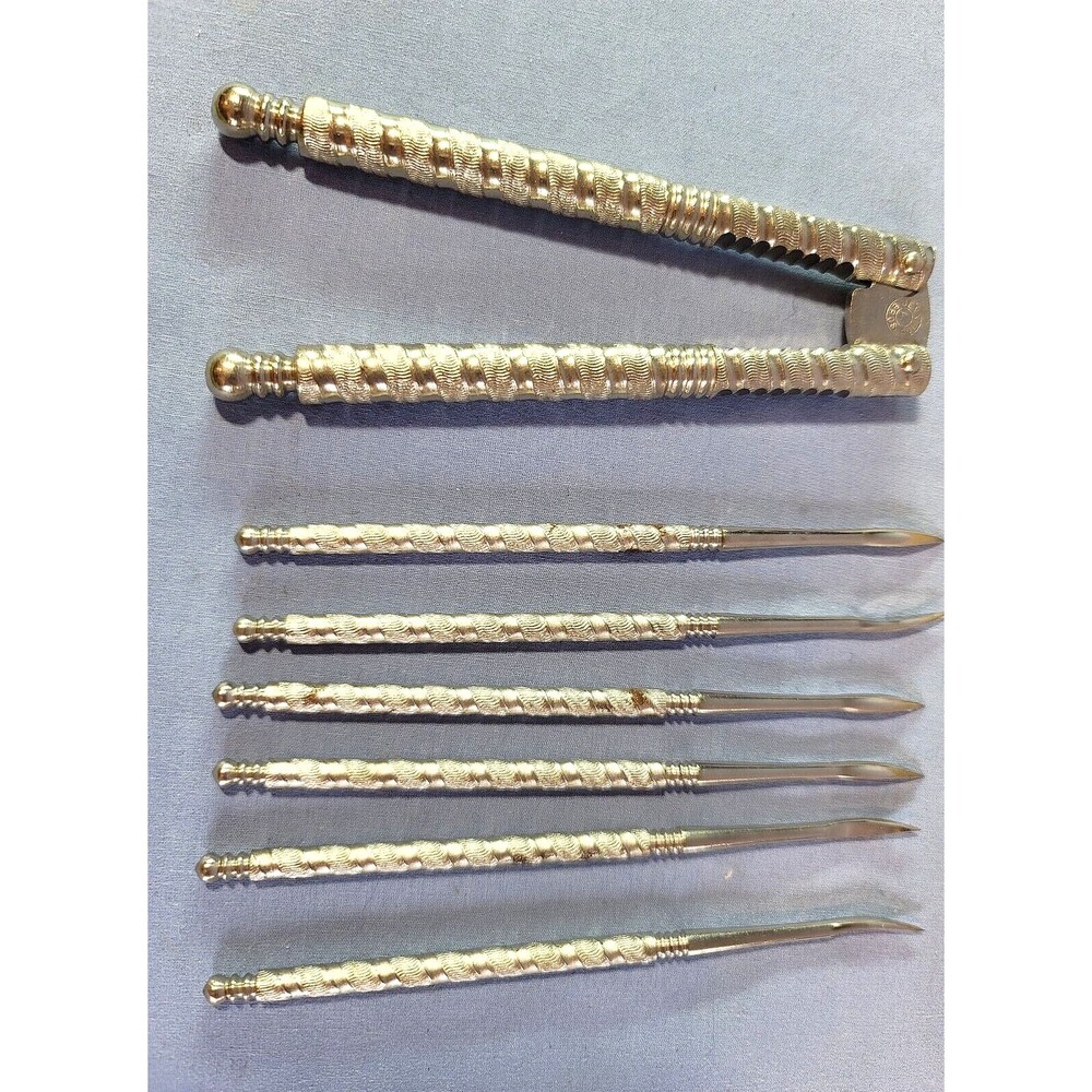 Lobster Crab Legs Nut Shell Crackers Meat Picks Stainless Steel JENNINGS BROS